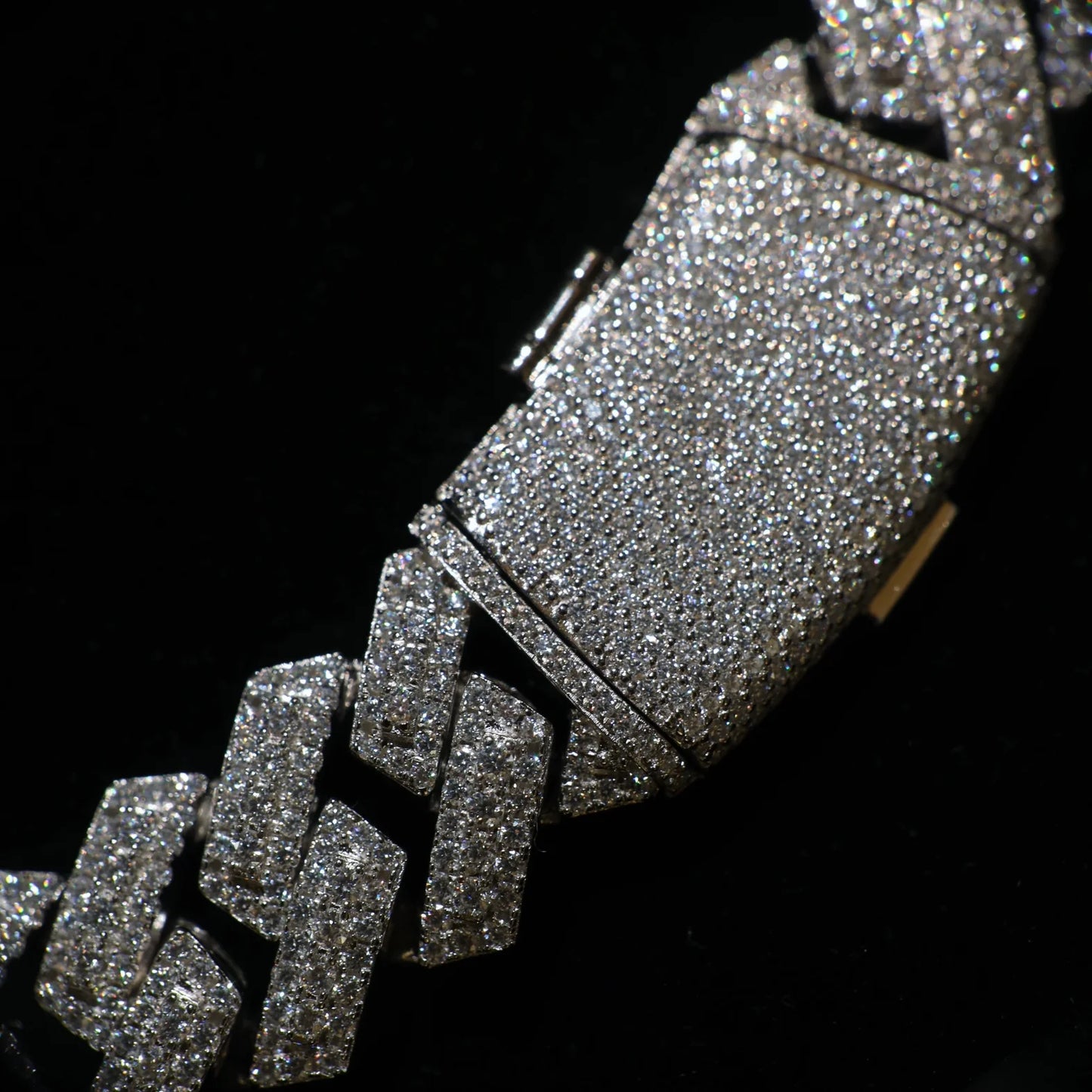 19mm Prong Cuban Link Chain (Silver)