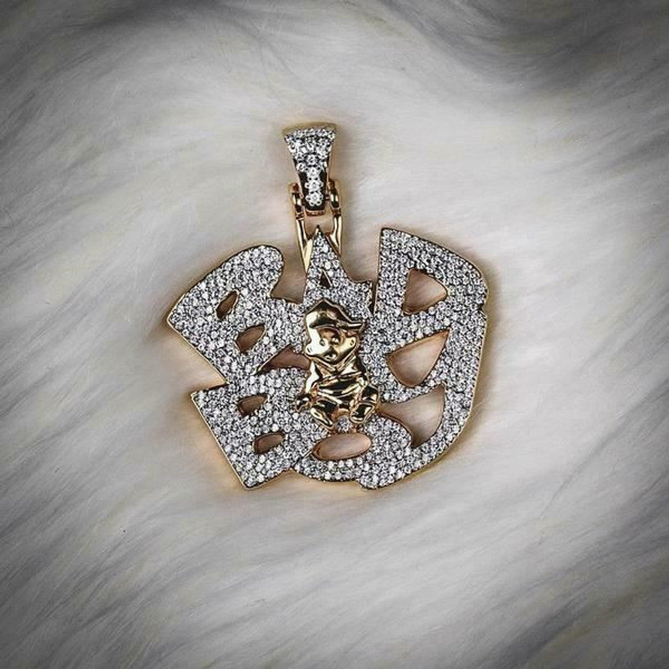 Custom Made Iced Hip Hop Out Pendant Ring Necklace Any Logo Or Design Jewelry