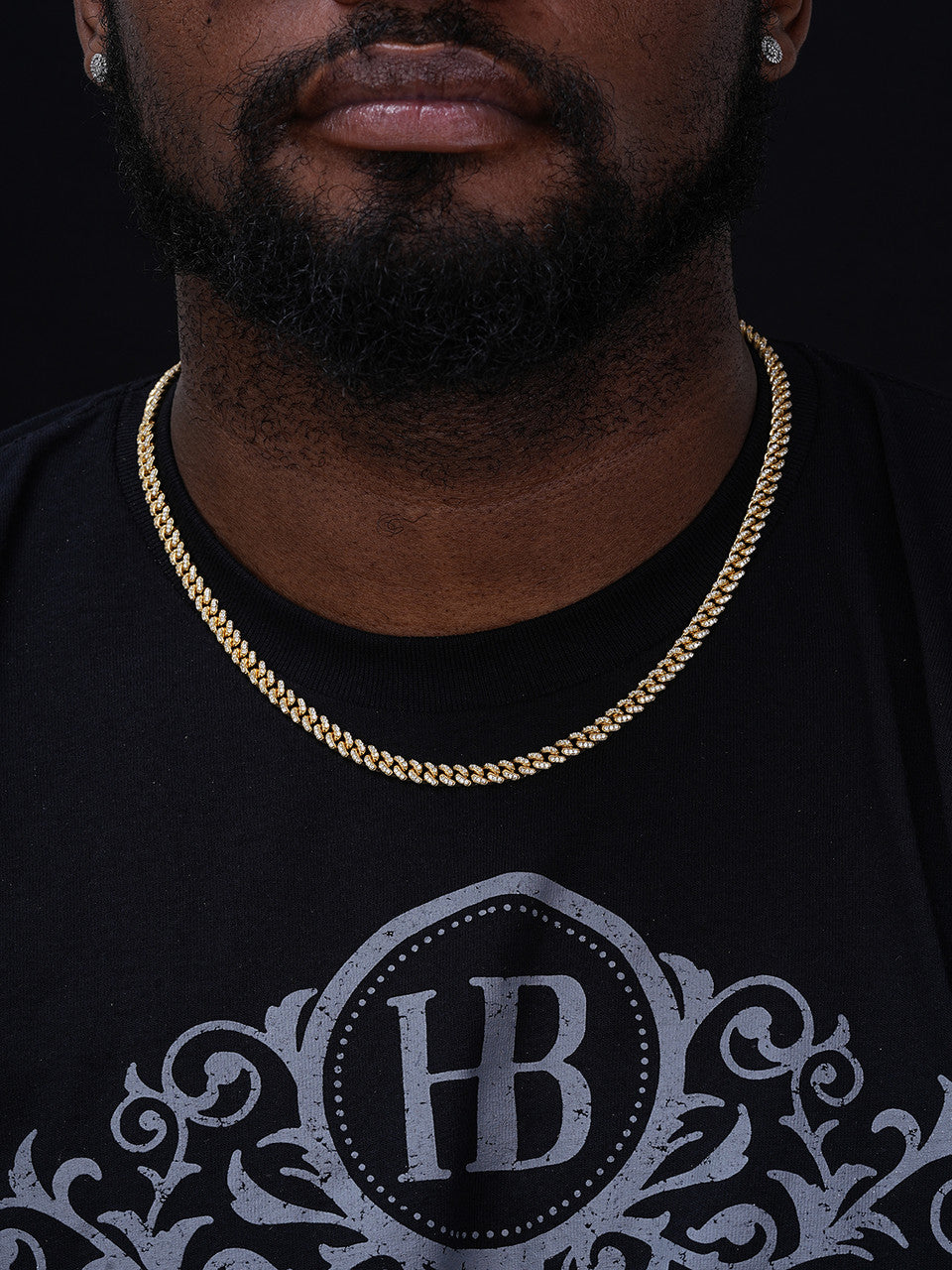 Everyday Wear Miami Cuban Link Chain Necklace Iced Out CZ Stones - 14k Gold Vermeil 925 Silver - 6mm- 16-30" $264.00 - $482.00 Add to Wish List Share Facebook Email Twitter Linkedin Pinterest