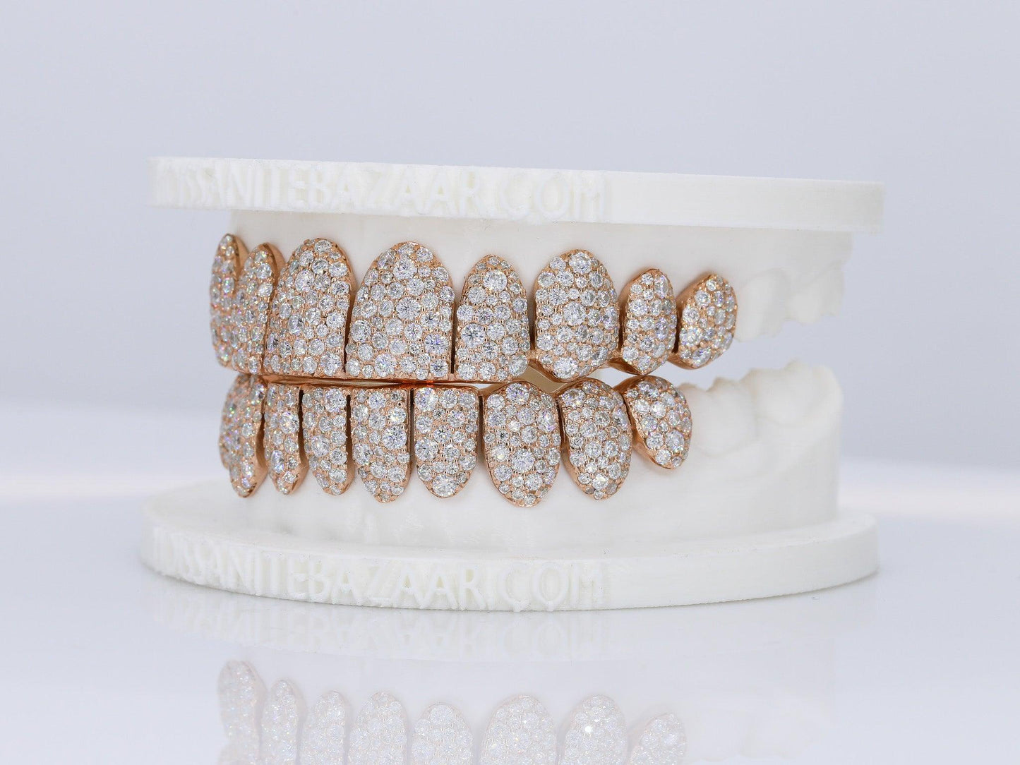 Mosaic/Snow VVS Moissanite Diamond Grillz