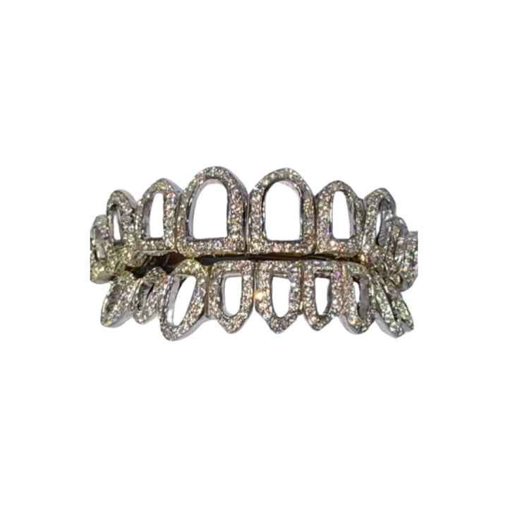 Custom Open Face Diamond Grillz