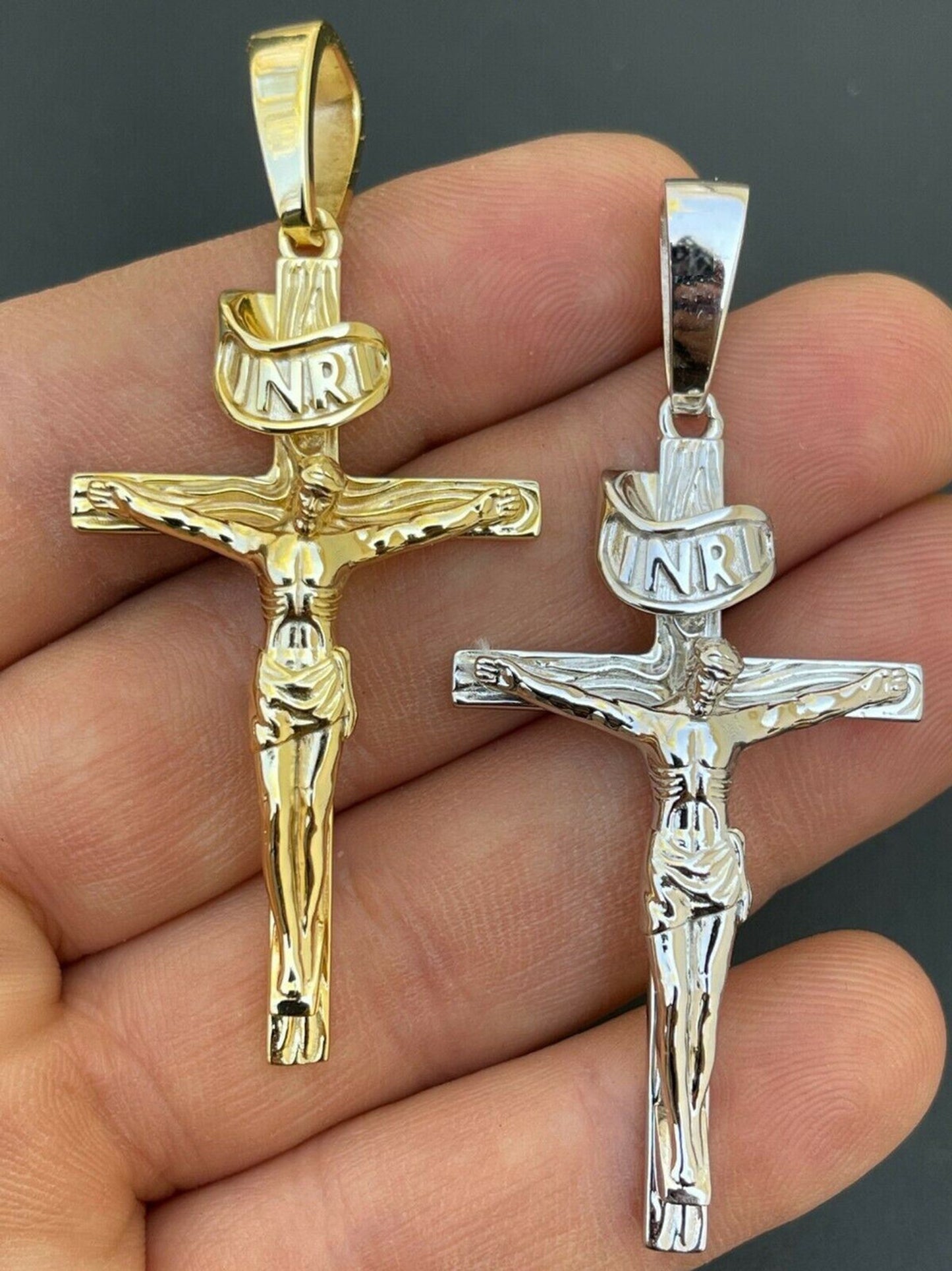 MOISSANITE Real 925 Silver / 14k Gold Hip Hop Texas State Shape Pendant Iced