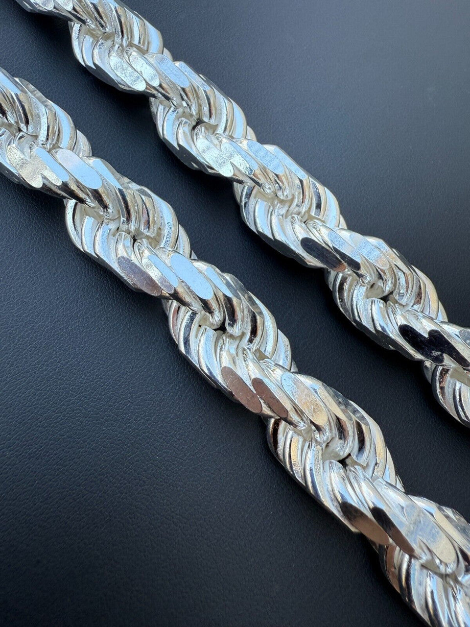 Half Kilo Rope Chain Necklace - 925 Sterling Silver - 18"-30" - 14.5mm