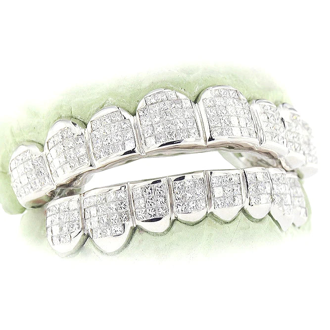 Quavo Huncho Invisible Set Diamond Grill