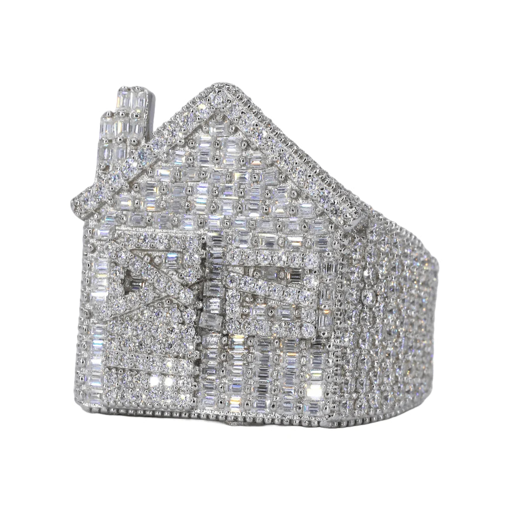 Trap House VVS Moissanite Diamond Ring