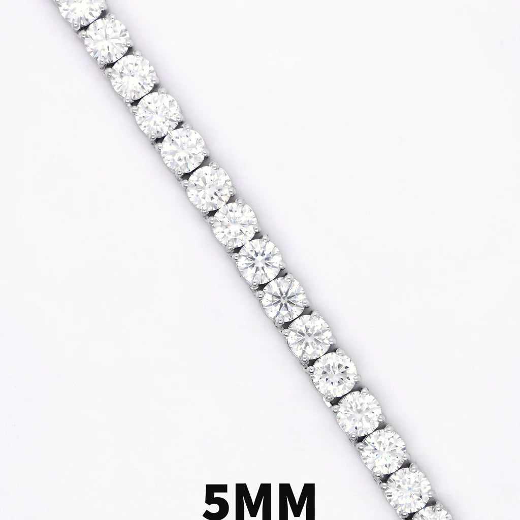 Tennis Chains VVS Moissanite Diamonds