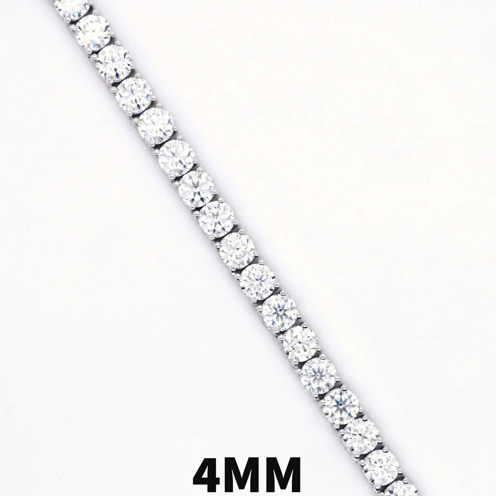 Tennis Chains VVS Moissanite Diamonds