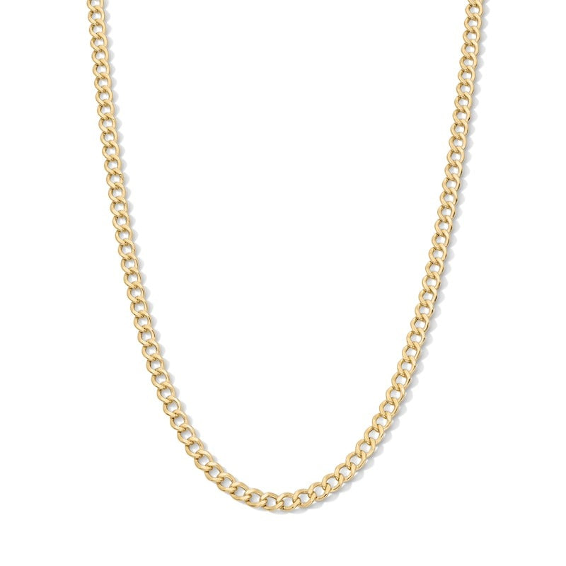 10K Gold Bonded Curb Chain - 18"