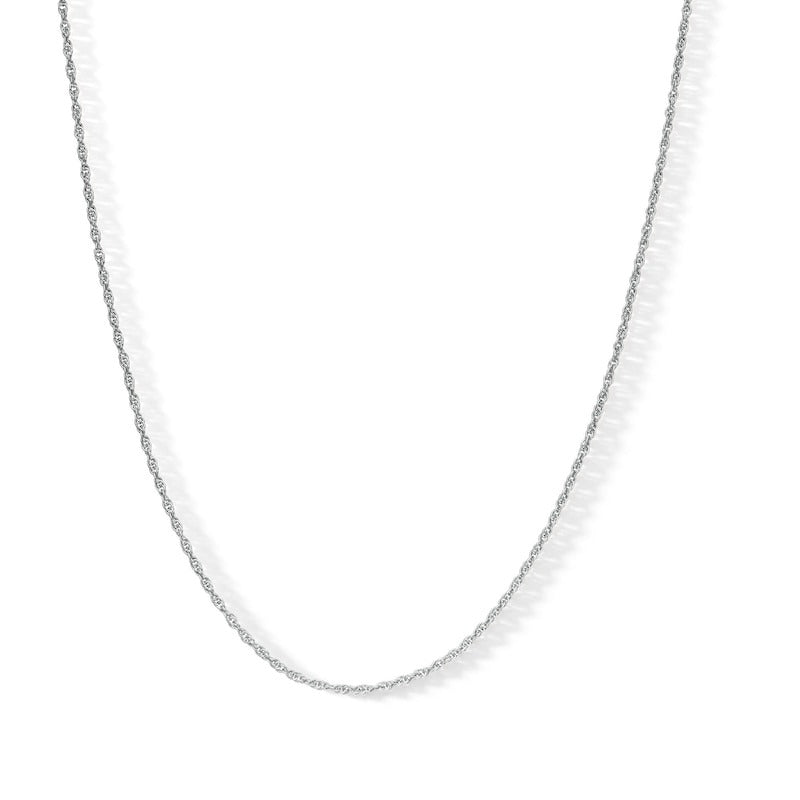 Sterling Silver Rope Chain Made in Italy - 20"