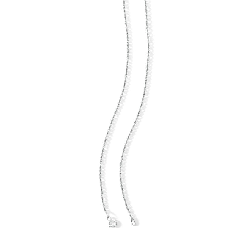 Sterling Silver Rope Chain Made in Italy - 20"