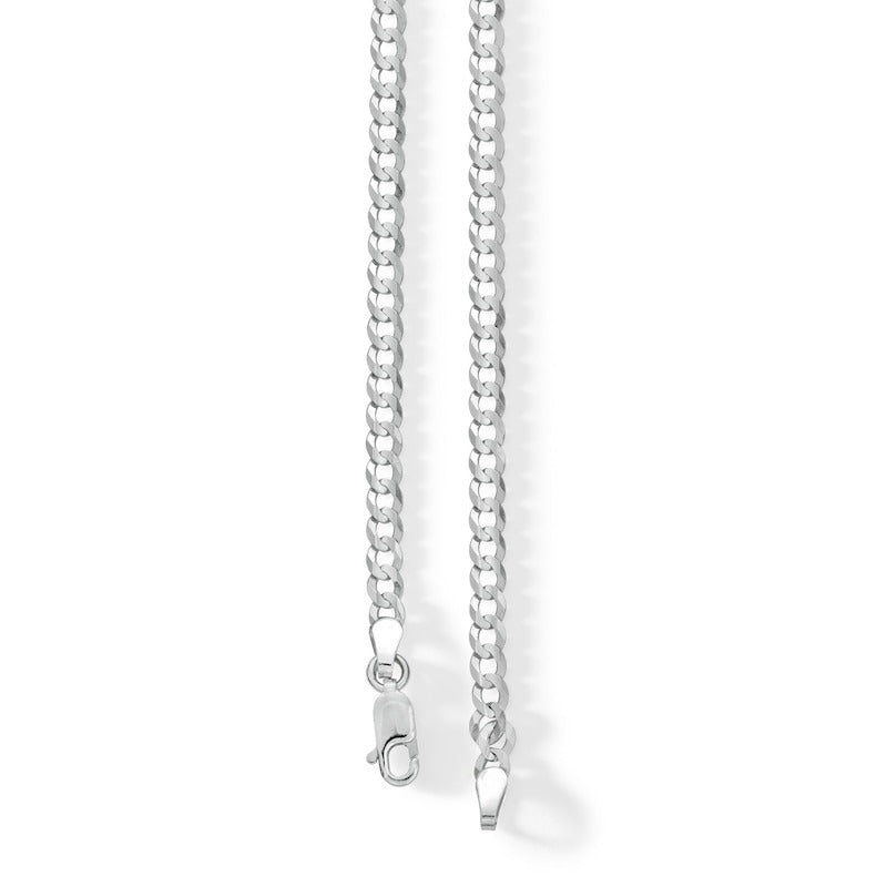 Sterling Silver Cuban Curb Chain Made in Italy - 20"