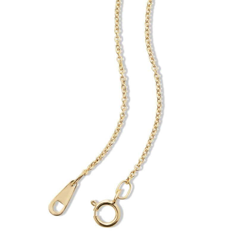 10K Hollow Gold Light Cable Chain - 18"