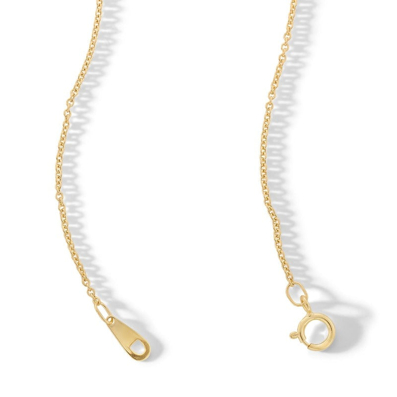 10K Hollow Gold Light Cable Chain - 16"