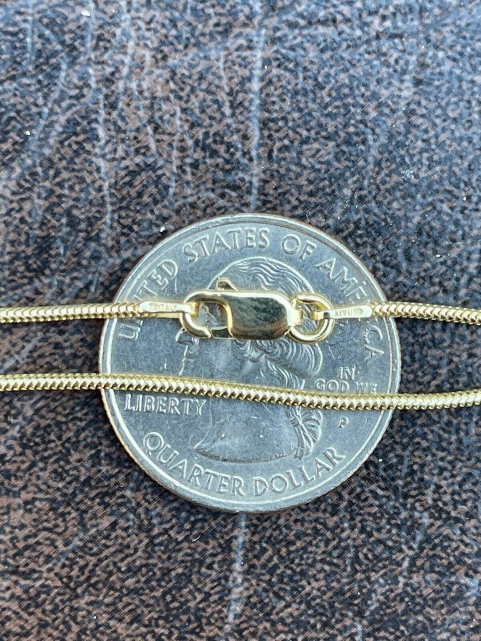 Snake Chain Necklace - 14k Gold Vermeil 925 Sterling Silver - 14"-30" - 1.5mm