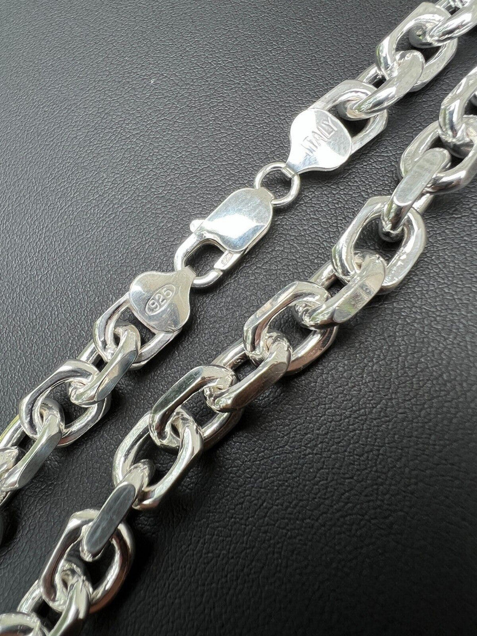 Anchor Cable Chain Necklace Or Bracelet - 925 Sterling Silver - 7"-30" - 4mm-8mm