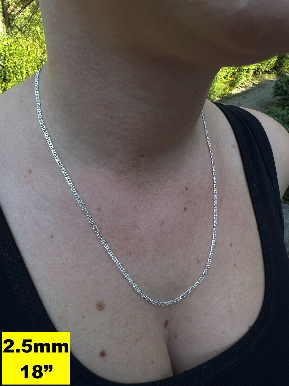 Tigers Eye Link Chain Necklace Or Bracelet - 925 Sterling Silver - 7"-30" - 2.5mm-5.5mm