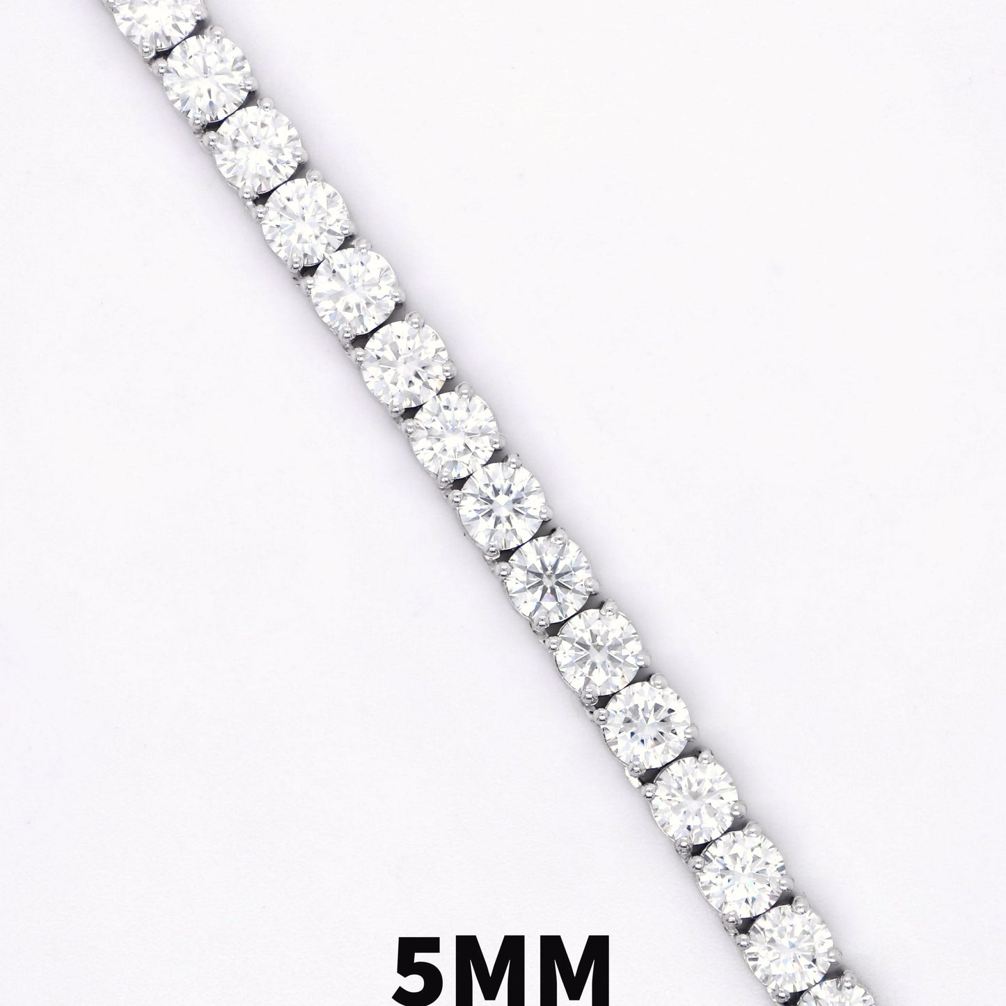 Tennis Chains VVS Moissanite Diamonds