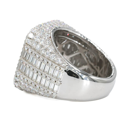 Copy of P Baguette Vvs Moissanite Diamond Ring