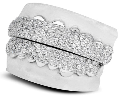 Emerald Prong set Diamonds - G4070