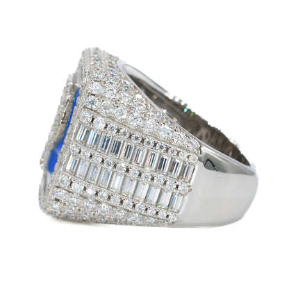 Copy of P Baguette Vvs Moissanite Diamond Ring