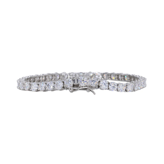 5MM Tennis Bracelet VVS Moissanite Diamonds