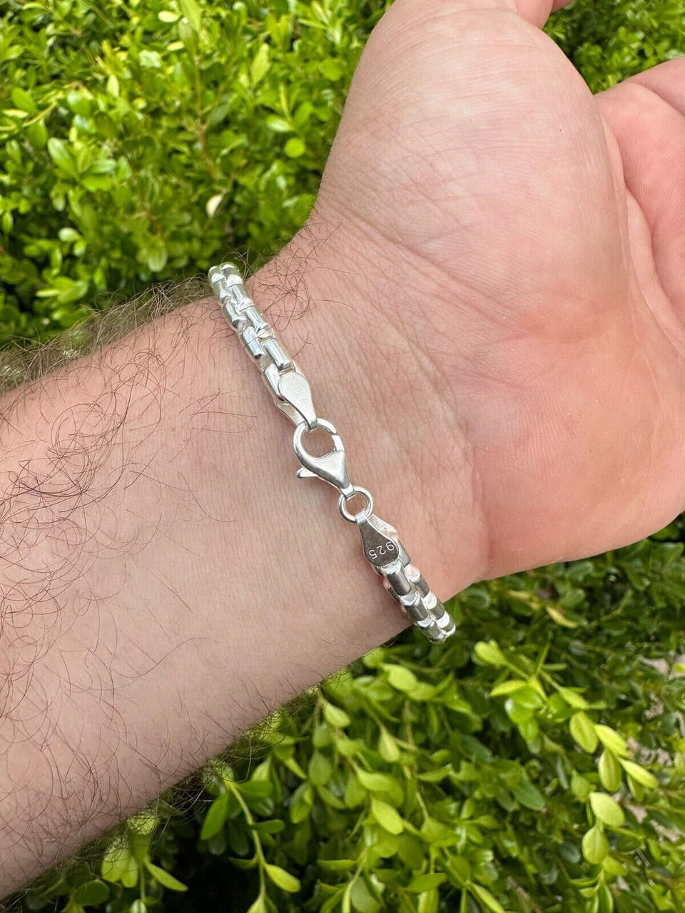 Puffed Rounded Rolo Chain Necklace Or Bracelet - Hollow 925 Sterling Silver - 7"-28" - 6mm