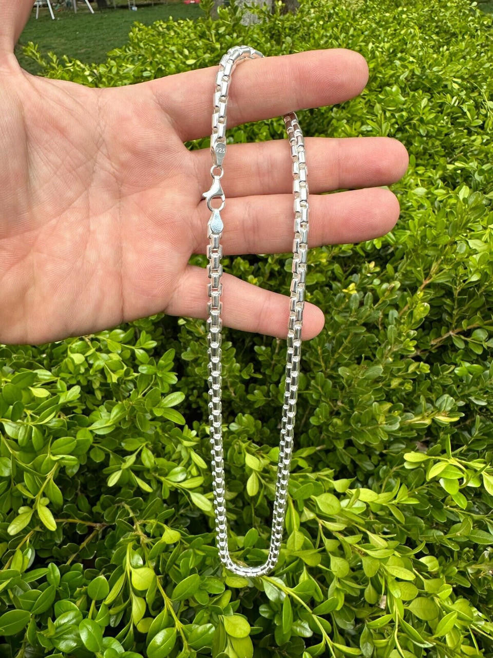 Puffed Rounded Rolo Chain Necklace Or Bracelet - Hollow 925 Sterling Silver - 7"-28" - 6mm