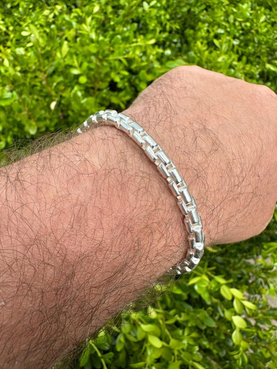 Puffed Rounded Rolo Chain Necklace Or Bracelet - Hollow 925 Sterling Silver - 7"-28" - 6mm