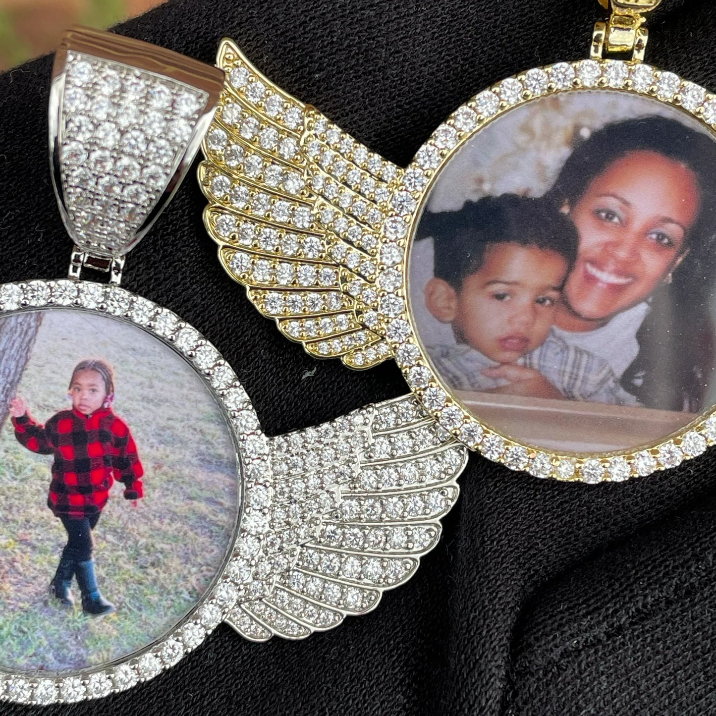 Angel-Wing Memory Pendant