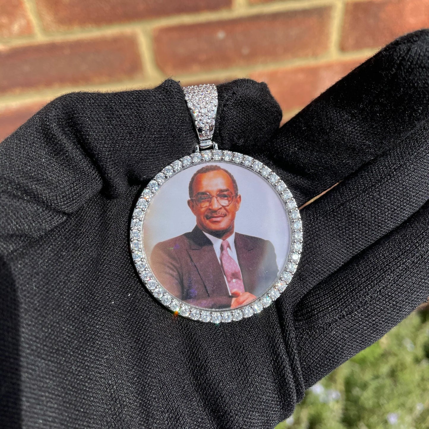 Circular Memory Pendant