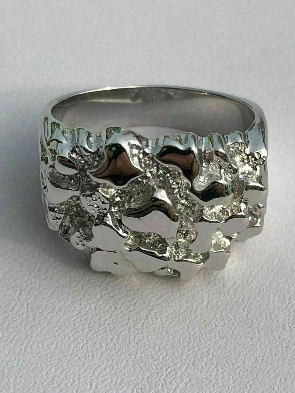 Plain Classic Nugget Ring - Same Design Since 2015 - 925 Silver