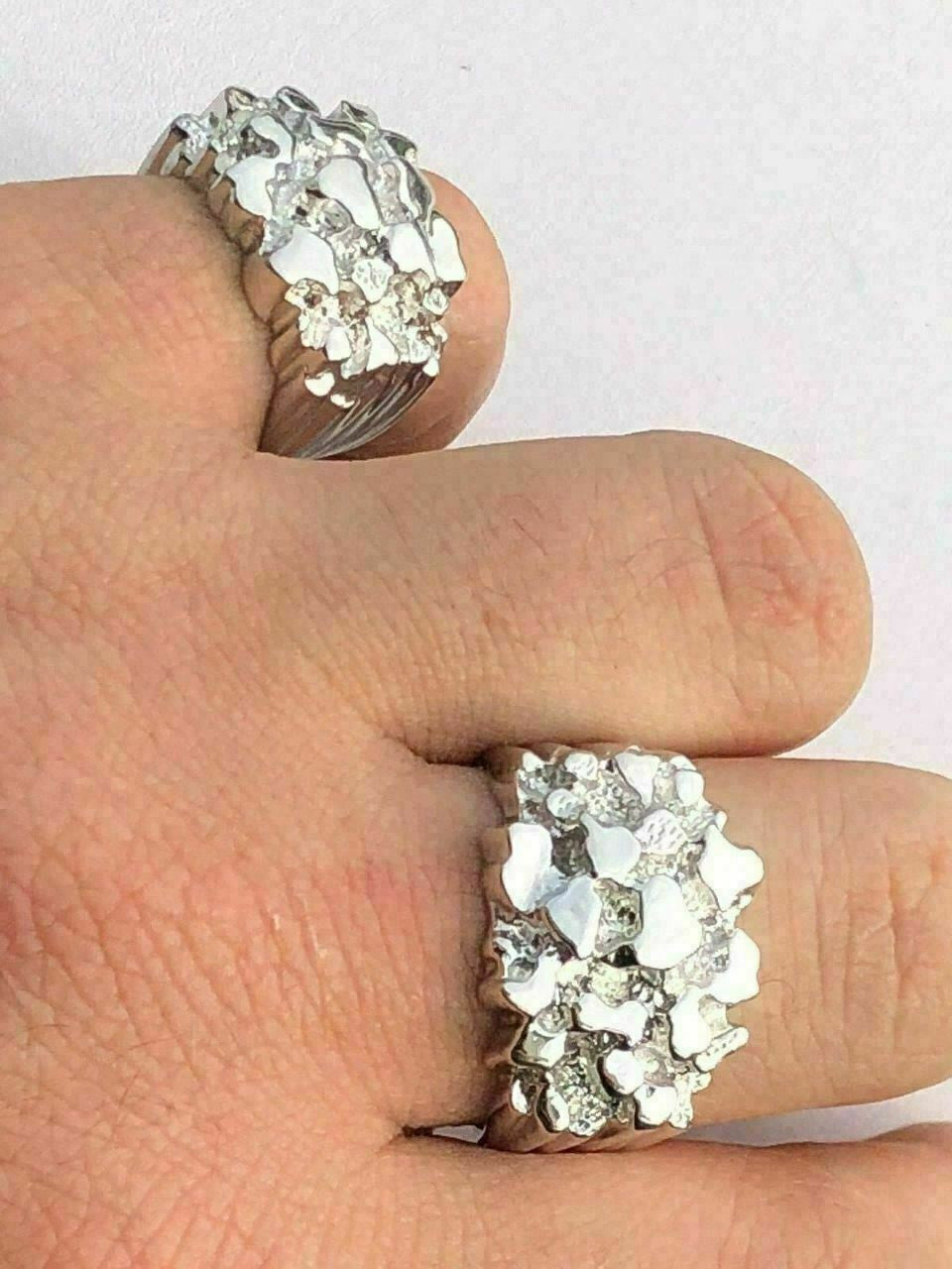 Plain Classic Nugget Ring - Same Design Since 2015 - 925 Silver