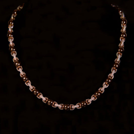 Half Set Ball Chain (Rose Gold)