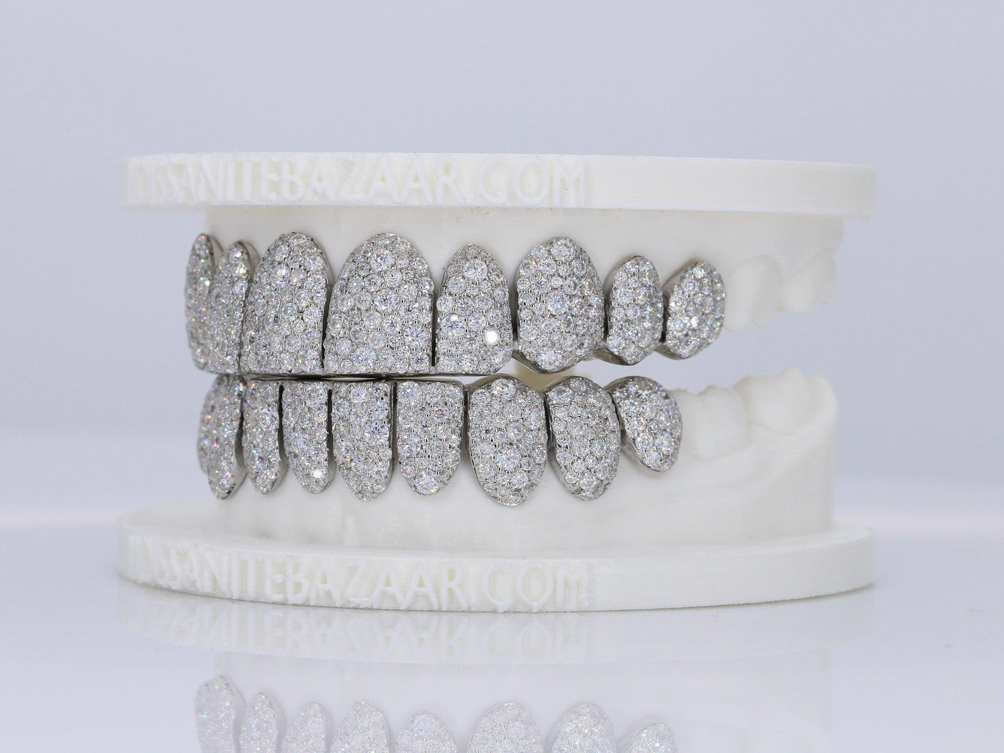 Mosaic/Snow VVS Moissanite Diamond Grillz