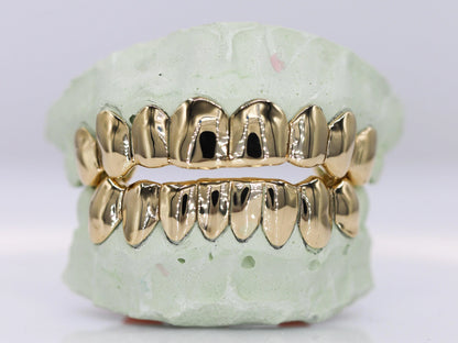 Solid Gold Grillz