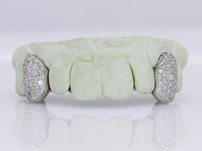 Diamond Fangs Vvs Moissanite Diamond Grillz