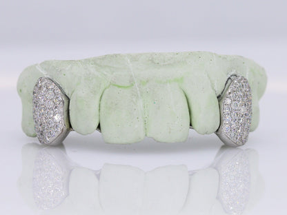 Diamond Fangs VVS Moissanite Diamond Grillz