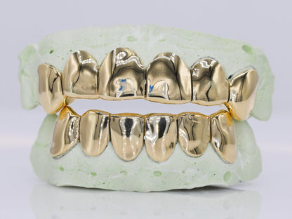 Solid Gold Grillz