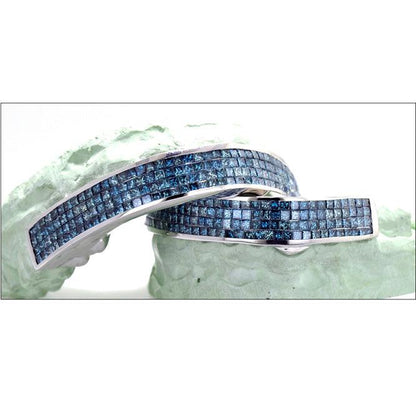 Blue Magic 4 Row Hand Set Diamond Grill