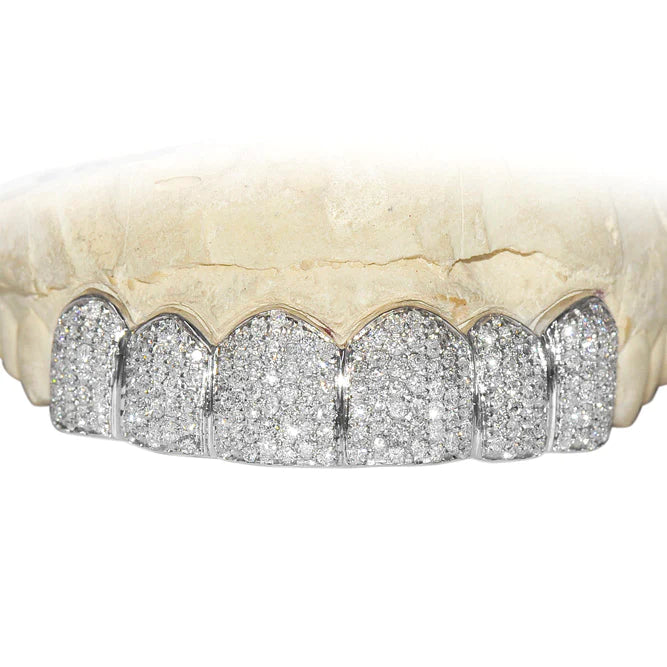 Micro Diamond Prong Set Grill