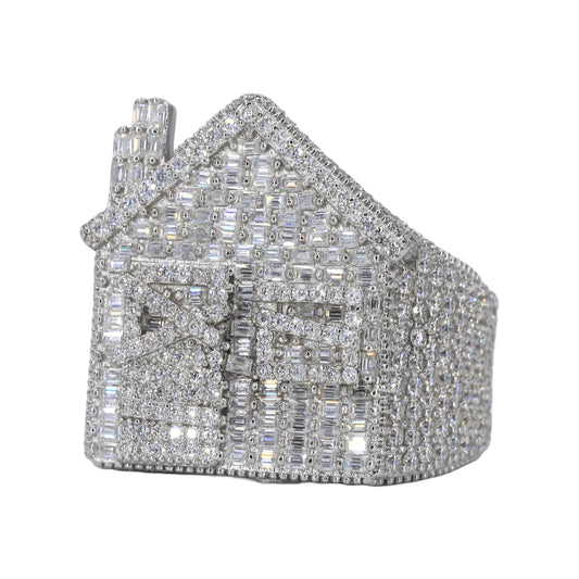 Trap House VVS Moissanite Diamond Ring