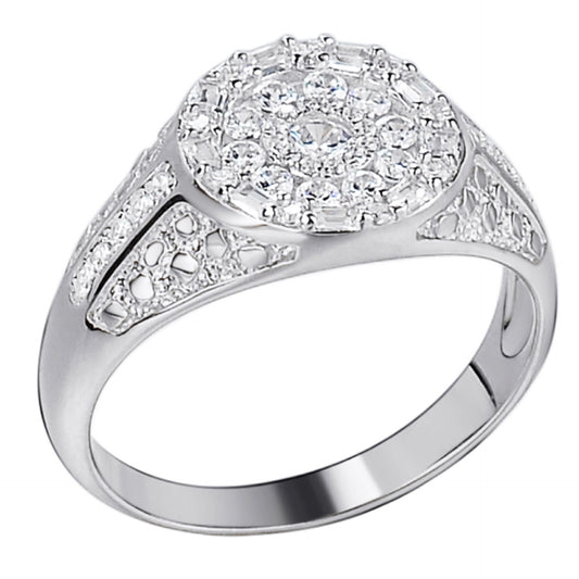 Tokyo Ring - 925 Silver - CZ Stones