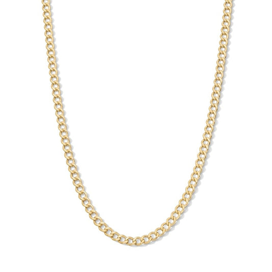 10K Gold Bonded Curb Chain - 18"