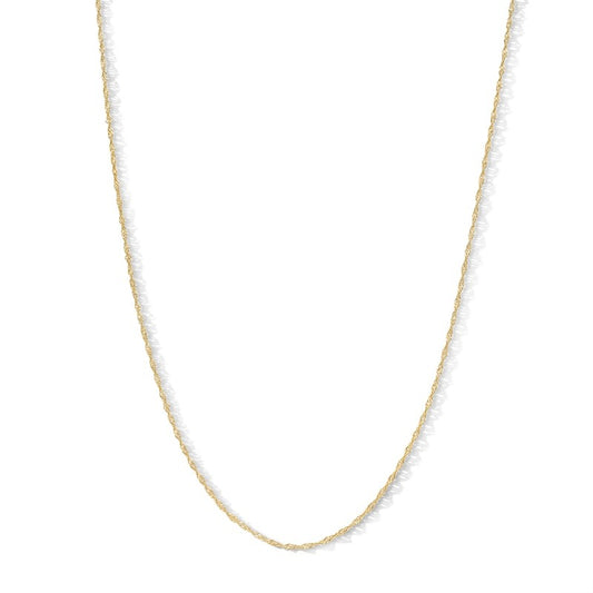 10K Gold Bonded Singapore Chain - 16"