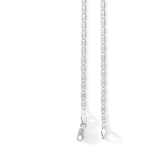 Sterling Silver Valentino Chain Made in Italy - 22"