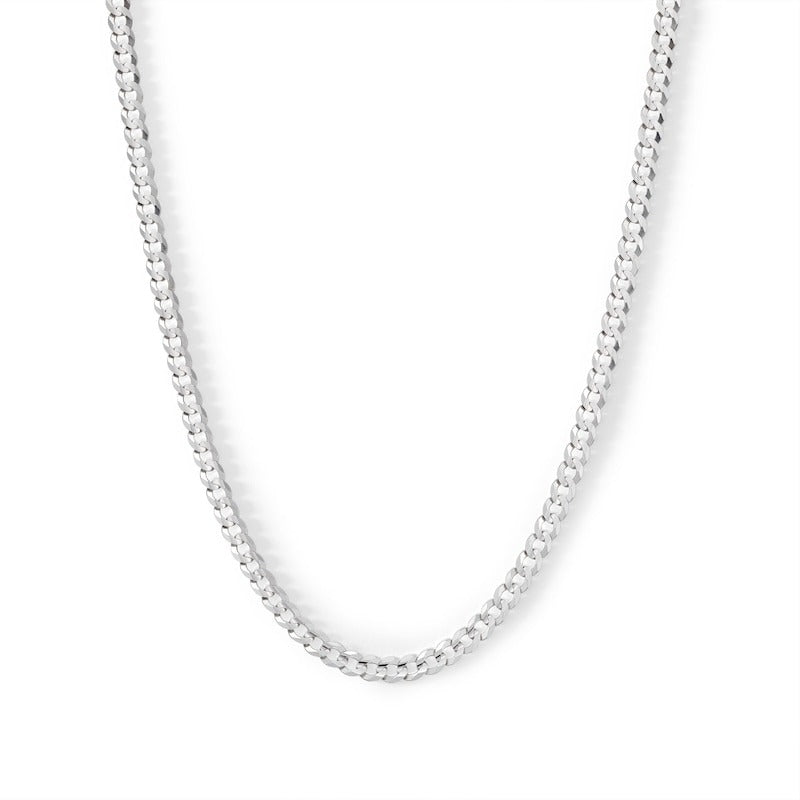 Sterling Silver Cuban Curb Chain Made in Italy - 20"