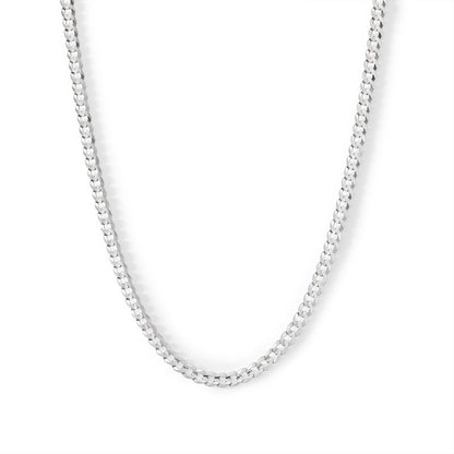 Sterling Silver Cuban Curb Chain Made in Italy - 20"
