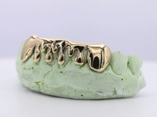 Gold Drip Grillz