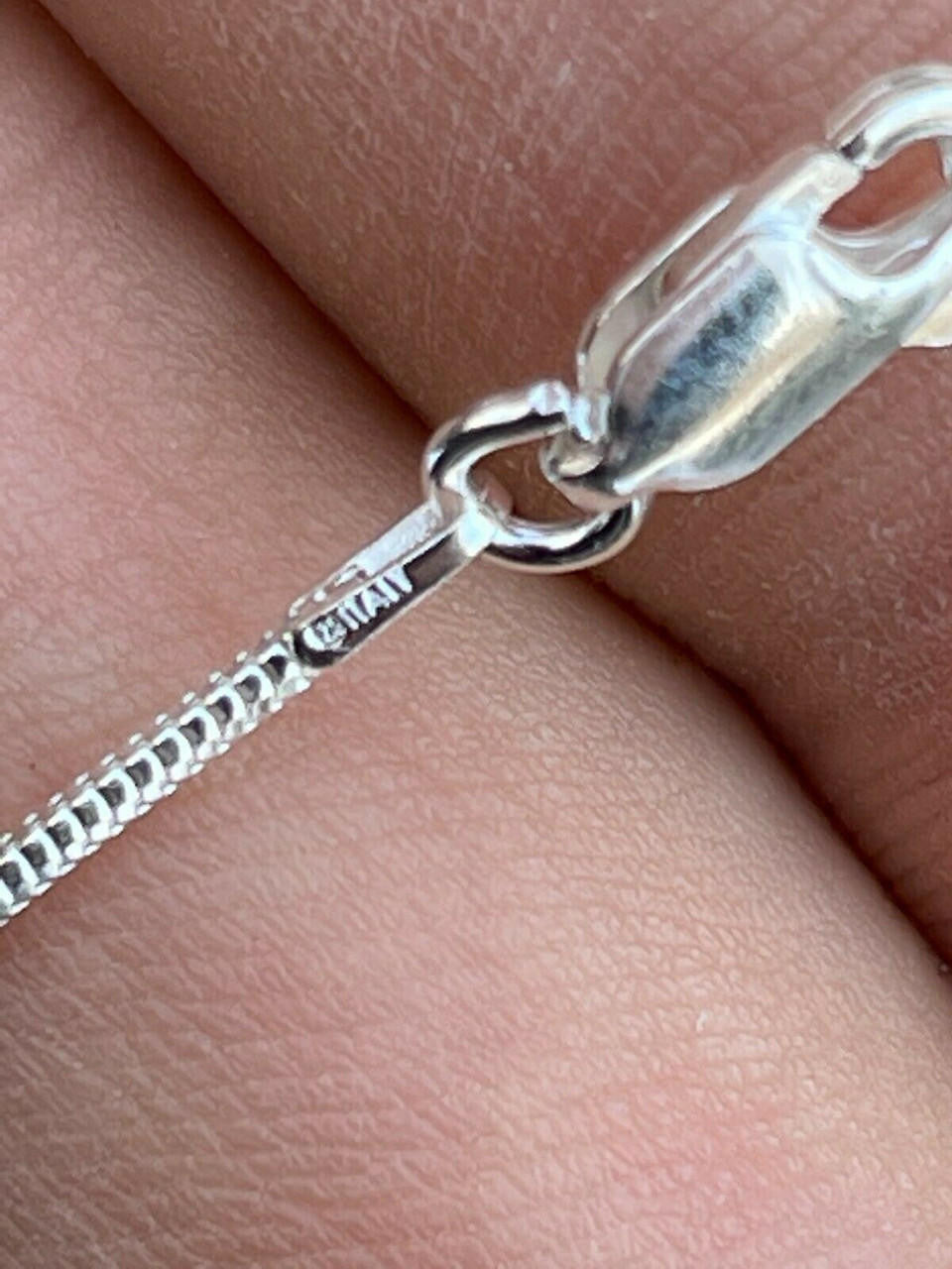 Snake Chain Necklace - 925 Sterling Silver - 14"-30" - 1.5mm