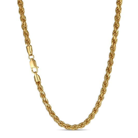 #1 Bestseller Rope Chain Necklace - 14k Gold Vermeil 925 Sterling Silver - 18"-30" - 6mm
